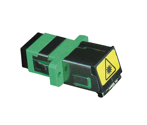 Acoplador para Conetores de Fibra Ótica SC APC Simplex