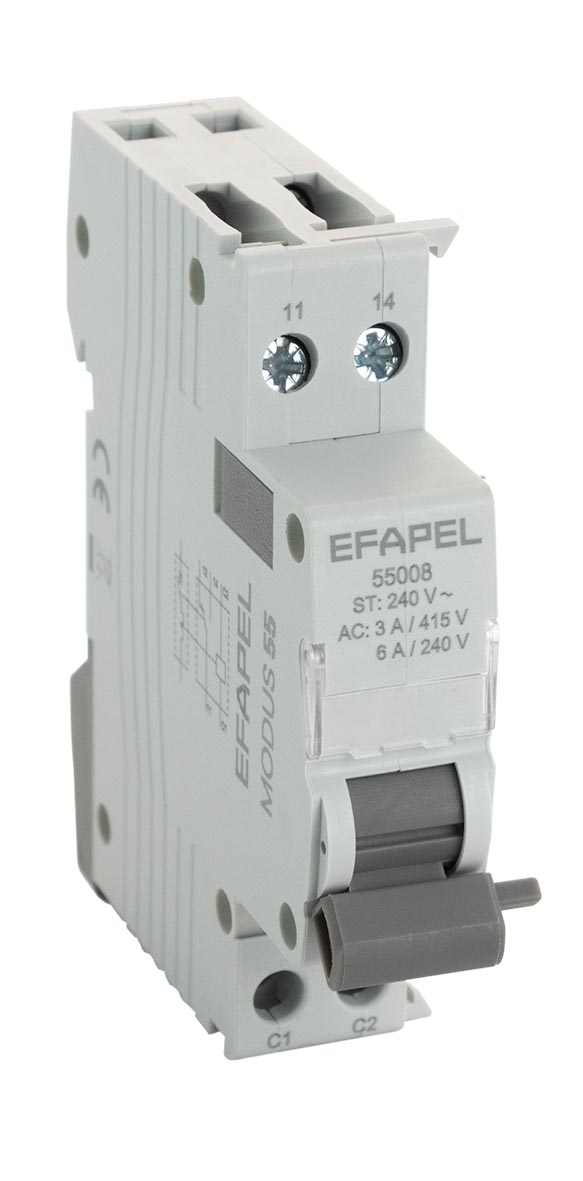 Bobina de Disparo por Emissão de Corrente  + Contacto Auxiliar