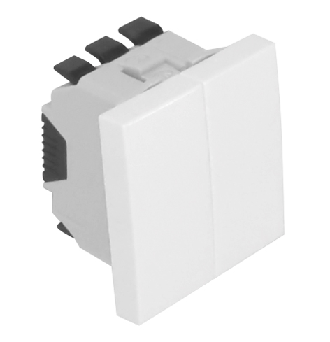 Poussoir Double - 2 Modules