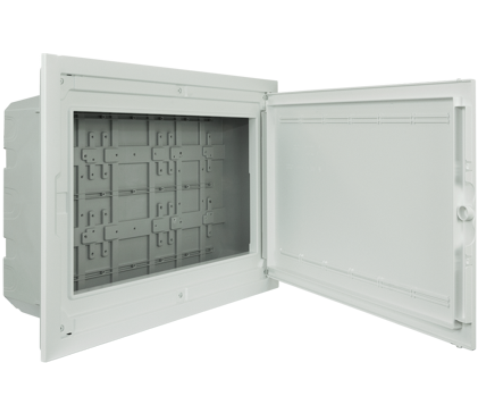 CRTR - Caja auxiliar para RTR de empotrar de Bajo Perfil Completa