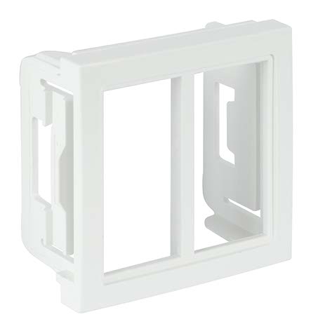 Módulo Duplo para 2 Conetores Rápidos 2P + T - 2 Módulos