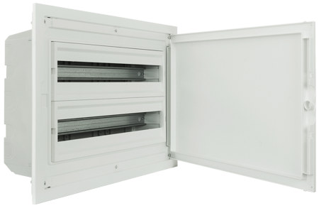 Cuadro de Distribución de Empotrar de Bajo Perfil Completo - 48 MÓDULOS (2x24)