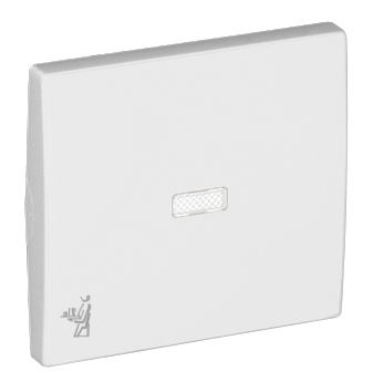 Rocker for Lighted Switches / Push-button with Maid Symbol