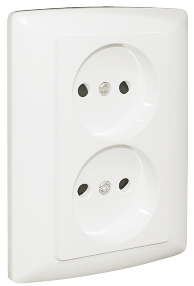 Monoblock Double Single Phase Socket